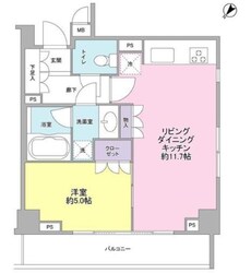 サンピエス根津の物件間取画像